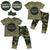 unisex Camouflage Baby DADDYS Boys Girls