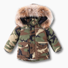 Boy&#39;s Clothing Camouflage Puffer Jacket