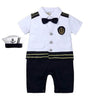 Boy&#39;s Clothing White Set / 3M Captain Pilot Costume