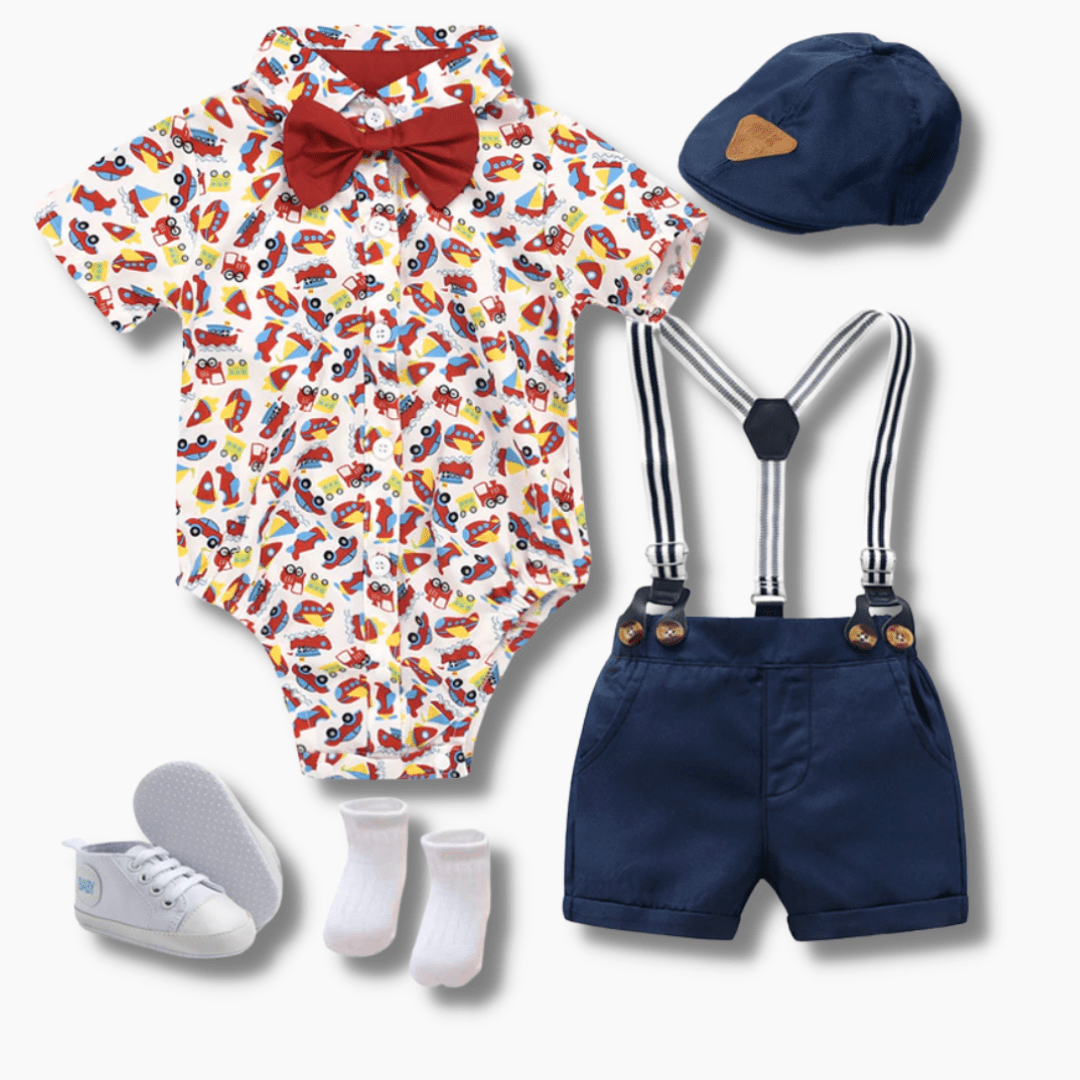 Baby & Toddler Car Print Baby Boy Outfit