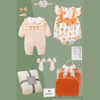 Carrot Print Baby Gift Set