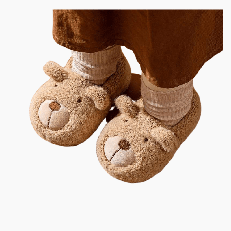 Accessories Cartoon Bear Kid Slippers