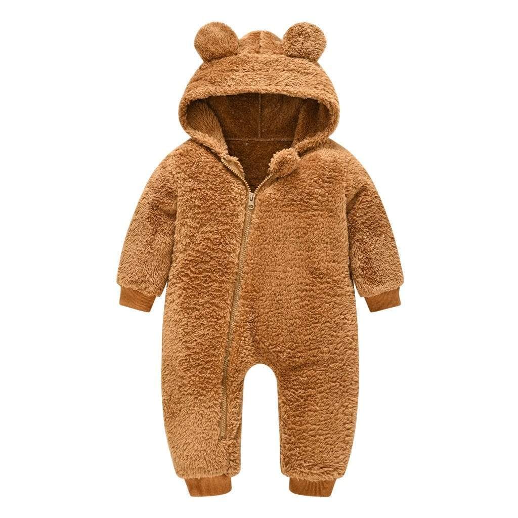 Teddy bear best sale romper baby