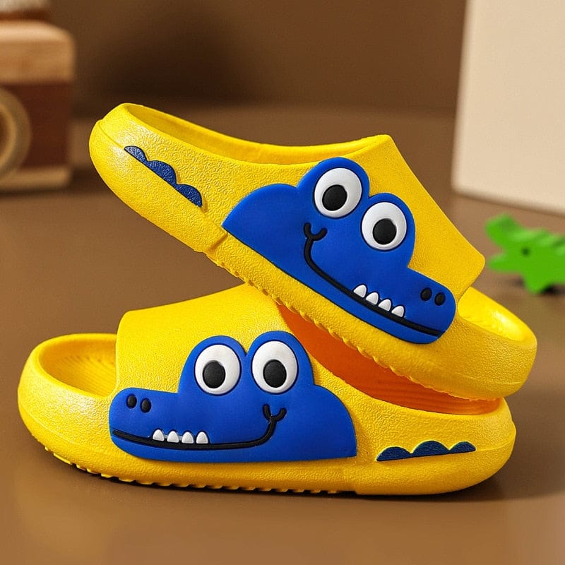 Cartoon Crocodile Children Slippers