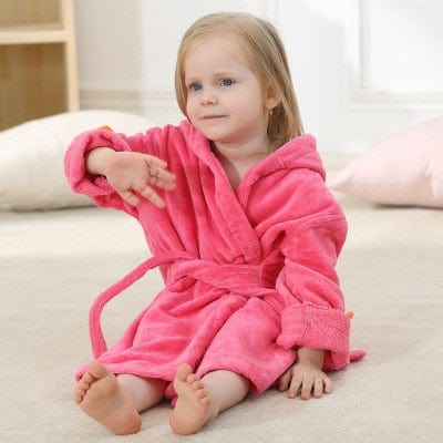 Cartoon Dinosaur Children Bathrobes