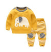 Boy&#39;s Clothing Gold / 24M Cartoon Elephant Sweater Set