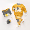 Boy&#39;s Clothing Cartoon Elephant Sweater Set