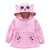 Girl's Clothing Pink / 3T Cartoon Lovely Hooded Jacket