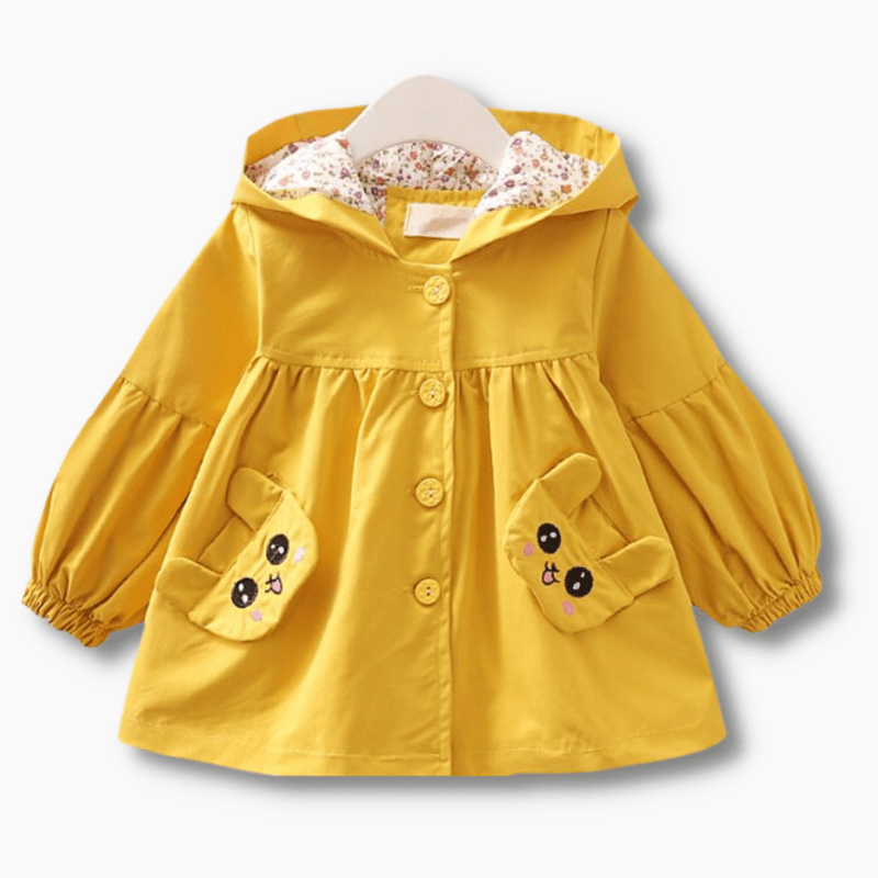 Girl&#39;s Clothing Cartoon Lovely Hooded Jacket