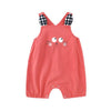 Girl&#39;s Clothing Red / 9-12 Months Cartoon Pattern Romper