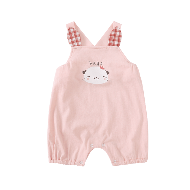 Girl's Clothing Pink / 3-6 Months Cartoon Pattern Romper