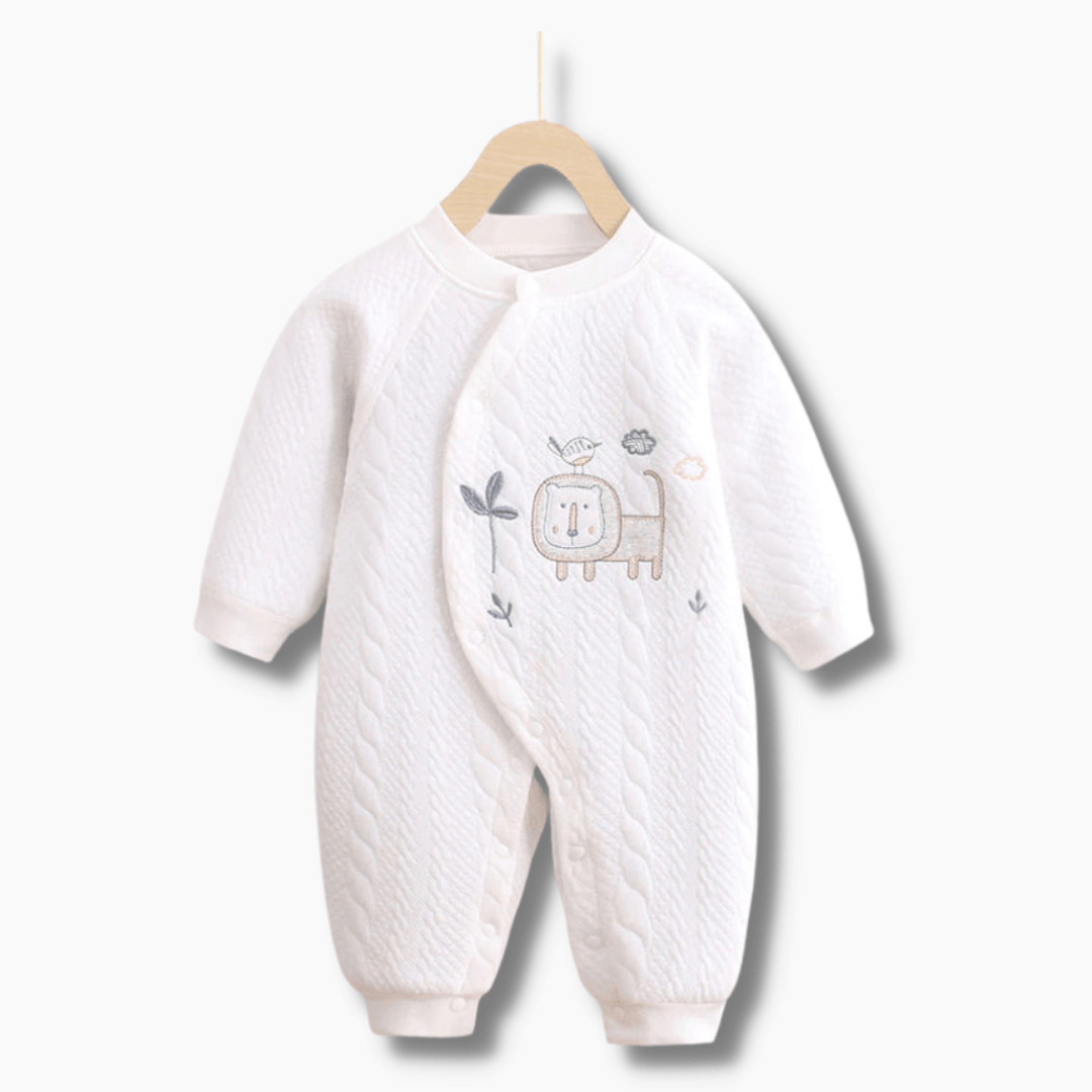 Cartoon Print Baby Growsuit