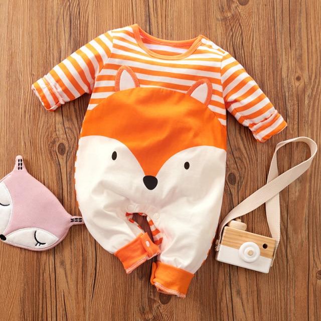 Girl's Clothing Baby Clothes 3 / 12M Cartoon Print Jumpsuit