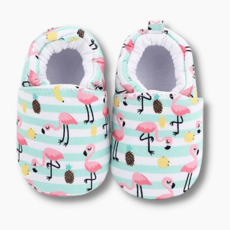 Cartoon Print Pre-walker Baby Shoes