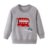 Boy&#39;s Clothing Gray Red Car / 6T Cartoon Print Sweatshirts