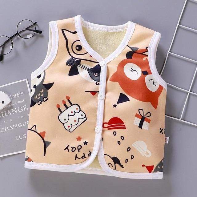 Cotton hot sale vest baby