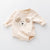 Beige Romper / 18M Cartoon Puppy Baby Romper