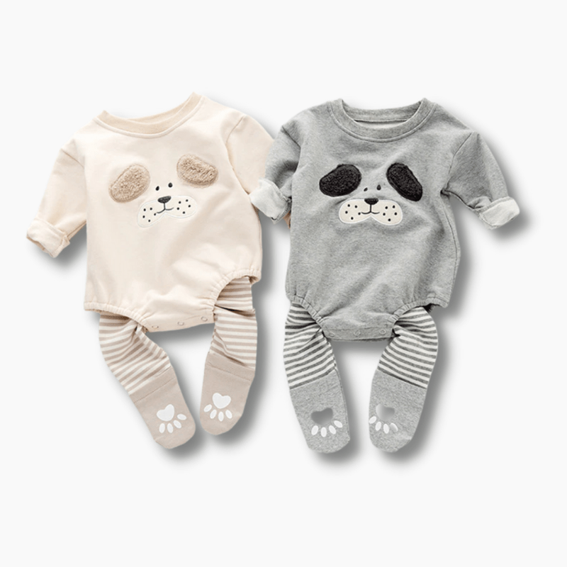 Baby Summer Romper-Puppy main image 0