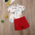 Boy's Clothing Cartoon Short Sleeve Outfits