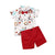 Boy's Clothing Cartoon Short Sleeve Outfits