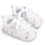 A1-C / 7-12 Months Casual Baby Shoes Infant Baby Girl Crib Shoes Cute Soft Sole Prewalker Sneakers Walking Shoes Toddler First Walker