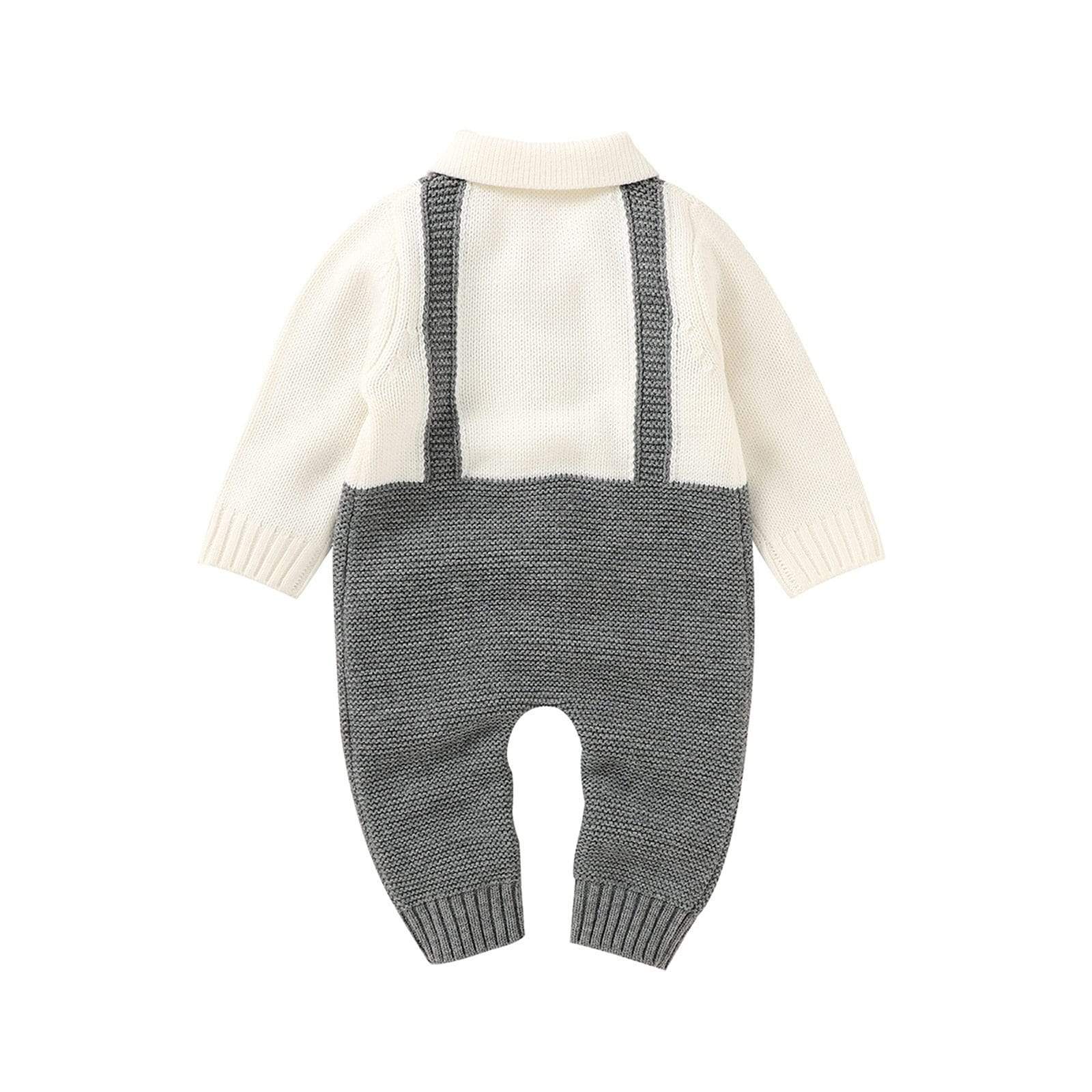 Boy's Clothing Casual Knitted Romper