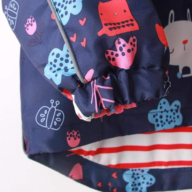 Girl's Clothing Cat Print Children Coats