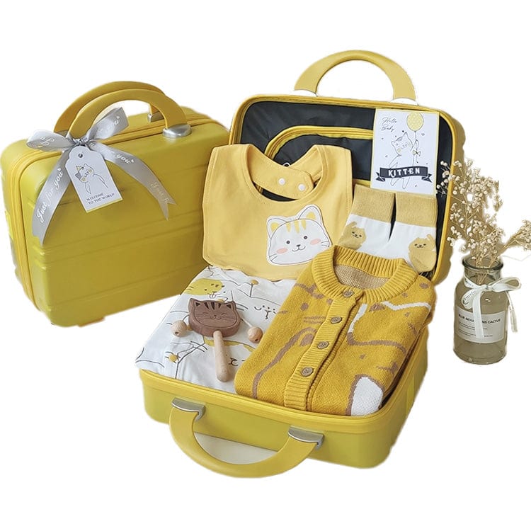Cat theme baby gift set