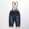 Boy&#39;s Clothing Checkered Shirt and Jeans Outfit