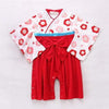 Girl&#39;s Clothing Beige / 6M cherry blossom kimono suit