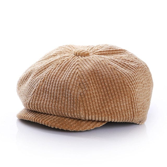 Khaki / 51-54cm Children Beret Caps