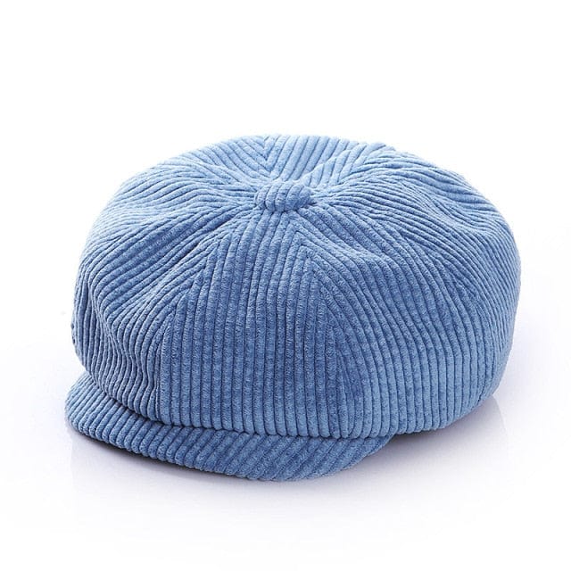 Blue / 49-52cm Children Beret Caps