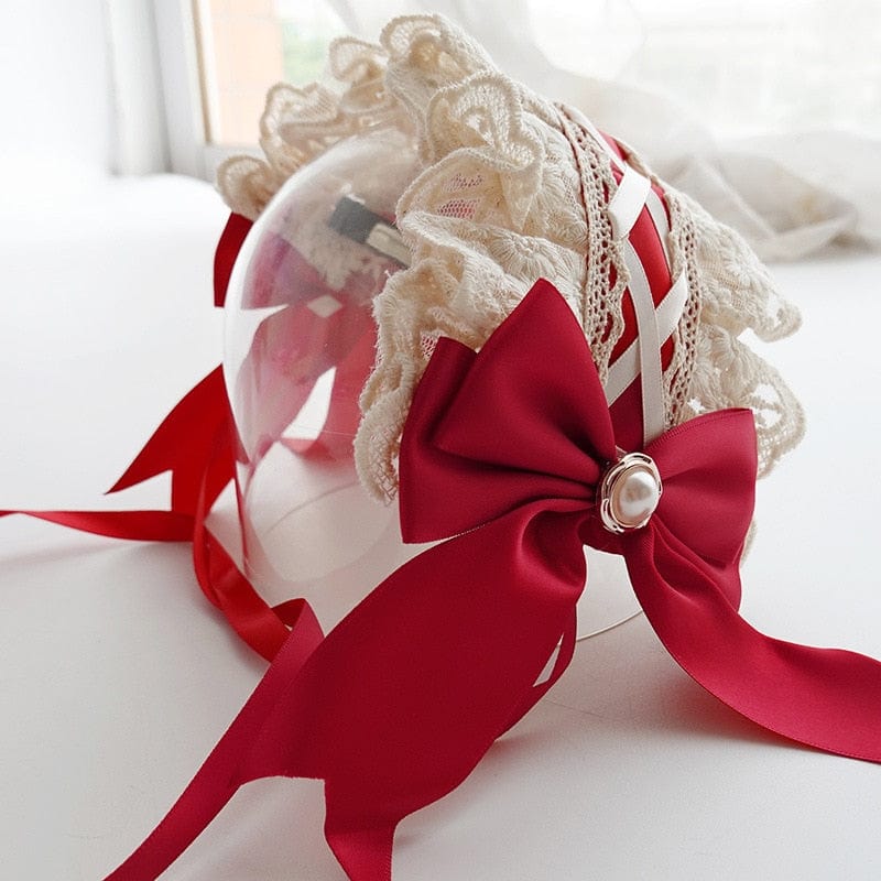 Wine red Children Princess Lolita