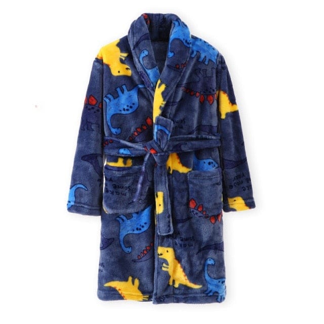 sky blue / 140cm(10-11Y) Children's Robe