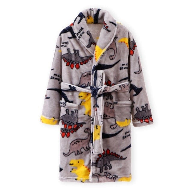 Blue / 130cm(8-9Y) Children's Robe