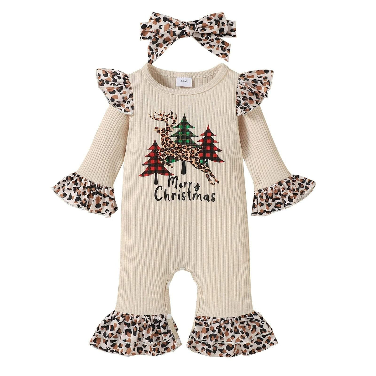 Girl's Clothing 12M Christmas Suspender Skirt &amp; Headband