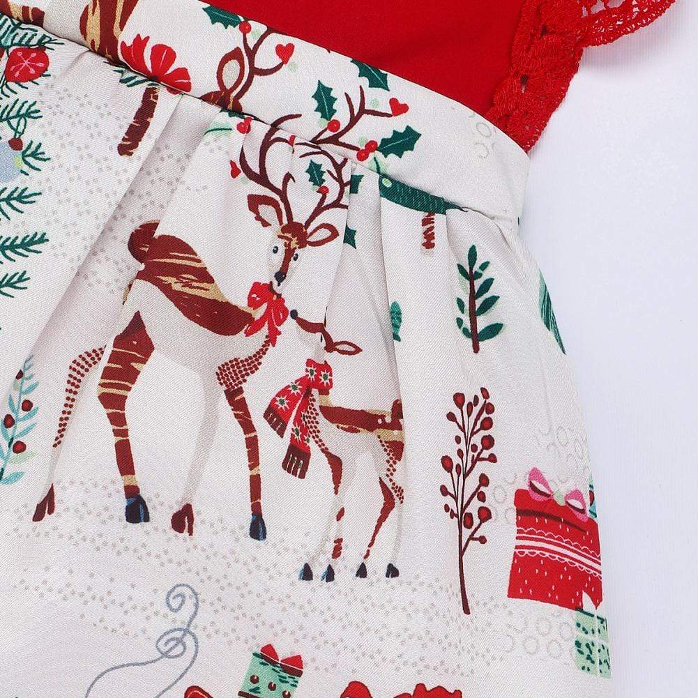 Girl's Clothing Christmas Theme Romper