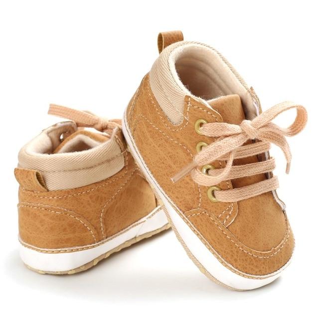 Shoes Khaki / 0-6M Classic Canvas Baby Shoes