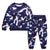 Boy's Clothing Midnight Blue Unicorns / 24M Classic Sweatshirt Set