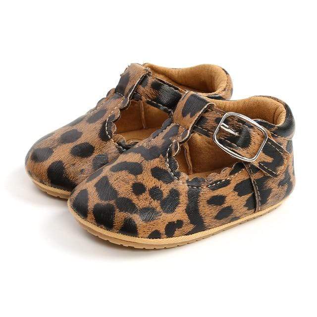 Shoes Leopard / 13-18M Classic T-Strap Shoes