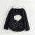 Girl's Clothing Cloud Raindrops Sweater