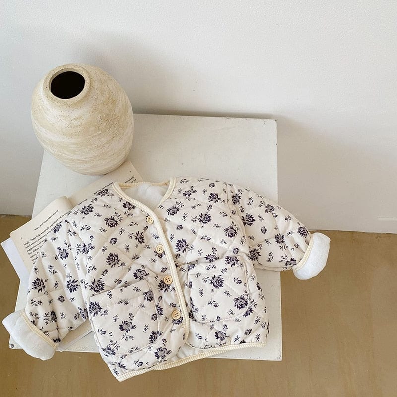 Coat Jacket Baby Girls Long Sleeves