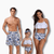 Family Matching Clothes Coconut Tree Print Family Matching Swimsuits