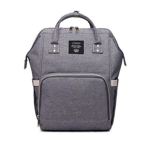 Diaper Bag Deep Grey Convenient Waterproof Diaper Bag
