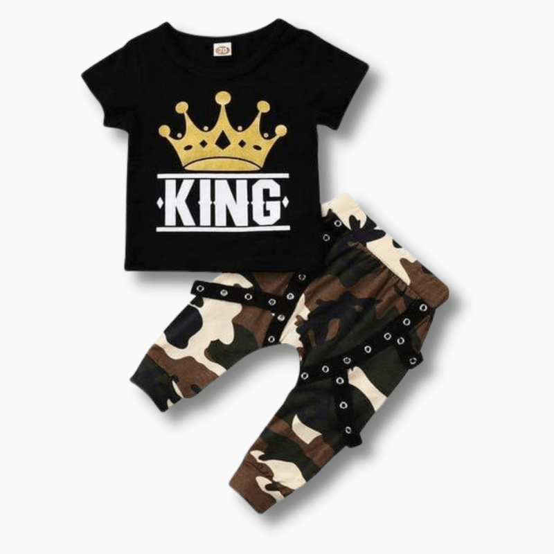 Boy's Clothing Cool King Outfit