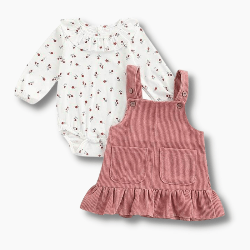 Baby & Toddler Corduroy Overall Dress outfit