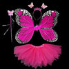 Rose red / One Size Cosplay Fairy Angel Wings