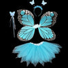 Blue / One Size Cosplay Fairy Angel Wings
