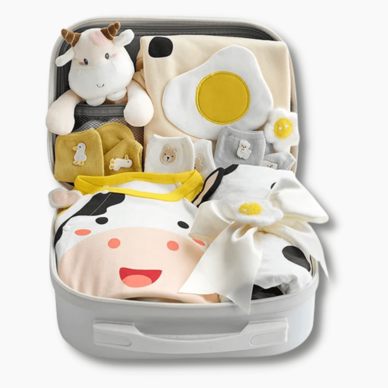 Boy's Clothing Cow Baby Gift Set