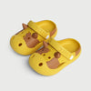 yellow / 140(Insole 14cm) Cow Non-slip Slippers